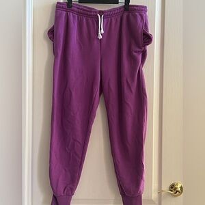 Wild Fable Purple Track Pants
